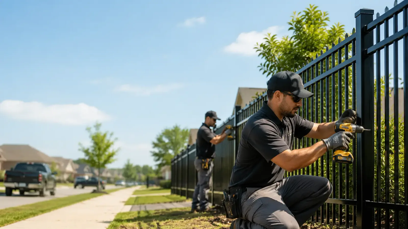 Metal Fence Installation in Sparks, OK